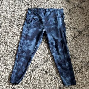 Danskin Men's Navy Tie-Dye Joggers